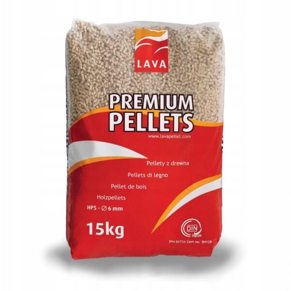 Pellet drzewny Lava 6mm 65 worków po 15kg